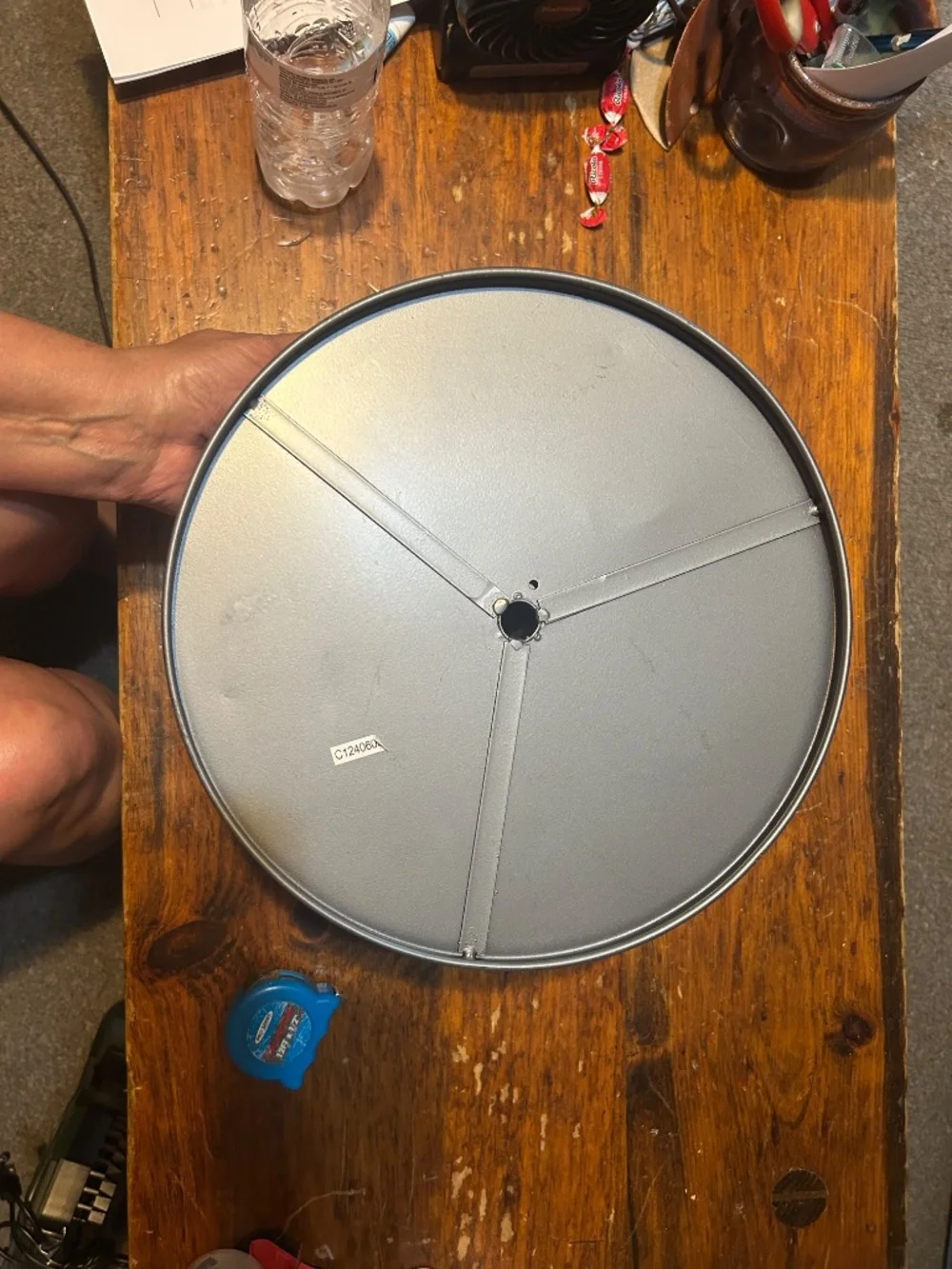 New Red Shed Country Metal Lazy Susan